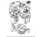 Kenmore 1037857310 lower body section diagram