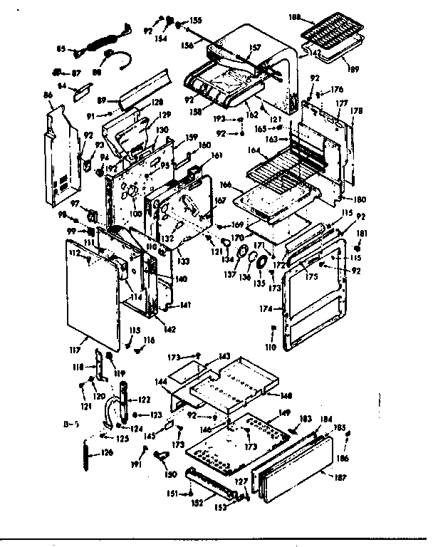 Lower body section