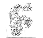 Kenmore 1037857340 upper body section diagram