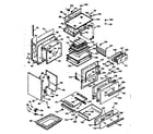 Kenmore 1039147220 body section diagram