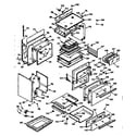 Kenmore 1039147210 body section diagram