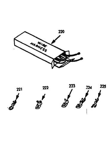 Wire harness and components