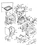 Body section & opt. rotisserie pan
