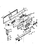 Backguard section