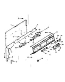 Backguard section