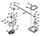 Kenmore 1039337310 power lock section diagram