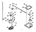 Kenmore 1039357310 power lock section diagram