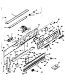 Backguard section