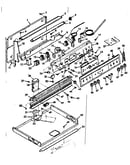 Backguard and burner box section