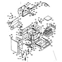 Kenmore 1039377220 body section diagram