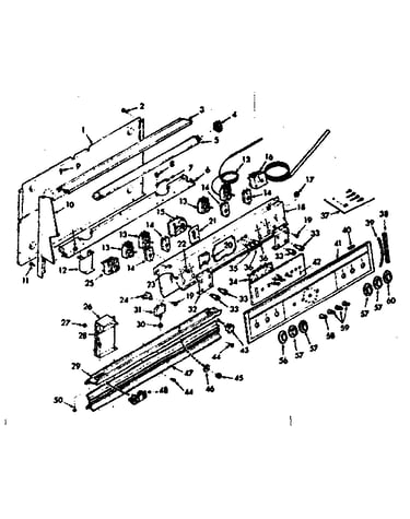 Backguard section