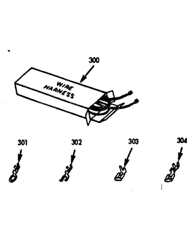 Wire harness and components