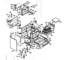 Kenmore 1039377320 body section diagram