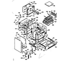 Kenmore 1039857223 lower body section diagram