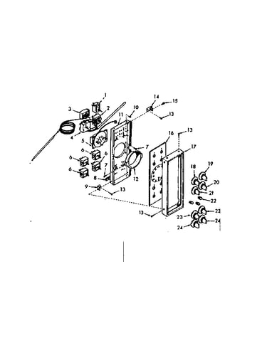Control panel section