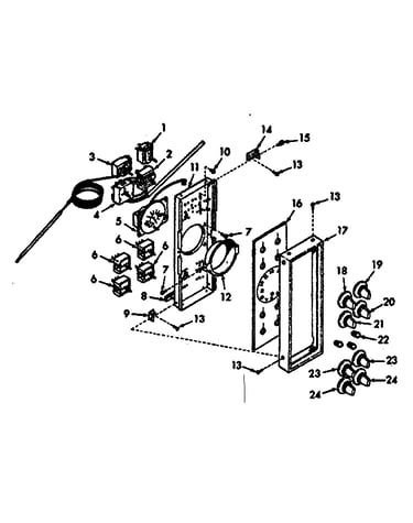 Control panel section