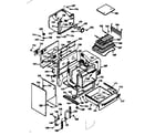 Kenmore 1039857311 lower body section diagram
