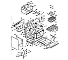 Kenmore 1039867320 lower body section diagram