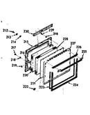 Lower body door section