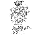 Kenmore 1039877223 upper body section diagram