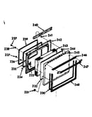 Lower body door section