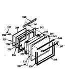 Lower body door section