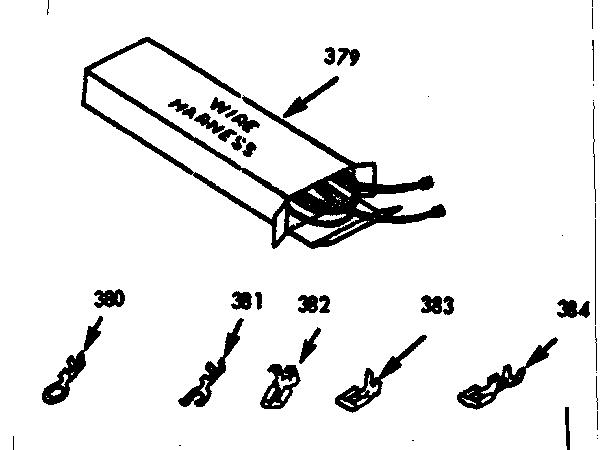 Wire harness & comp, & opt equip