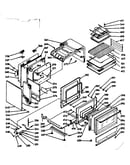 Lower oven body section
