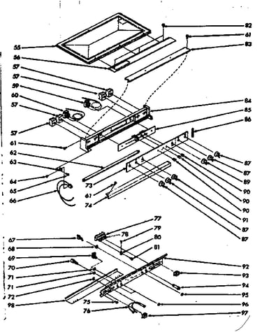 Control panel section