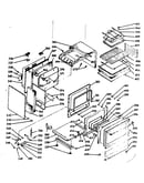 Lower oven body section