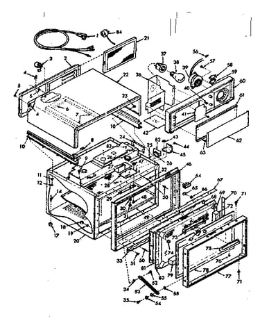 Oven section