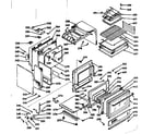 Kenmore 1039946840 lower body section diagram