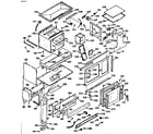 Kenmore 1039957001 upper body section diagram