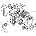 Kenmore 1197407211 body section diagram