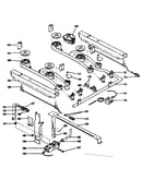 Oven and top burner