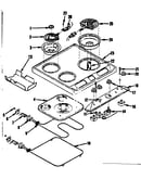 Main top and oven units