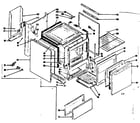 Kenmore 1199017220 body section diagram