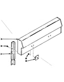 Backguard section