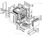 Kenmore 1199027340 body section diagram