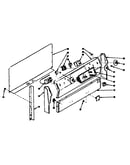 Backguard section