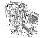 Kenmore 1553227290 oven parts diagram