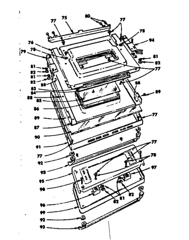 Oven door