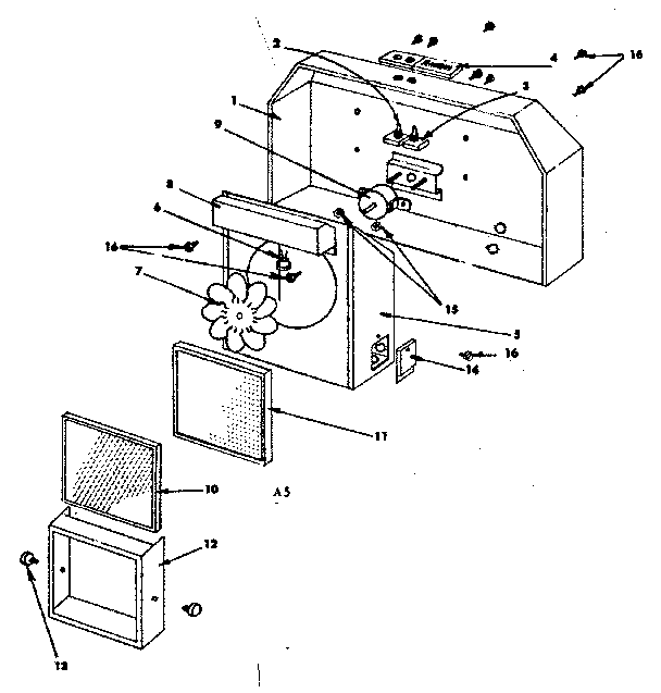 RANGE HOOD ASSEMBLY