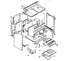 Kenmore 6286217210 body assembly diagram