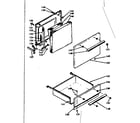 Kenmore 6286217240 door and drawer diagram
