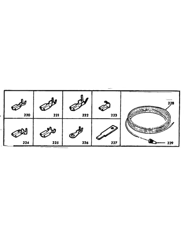 Wiring and wiring terminals