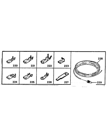 Wiring and wiring terminals