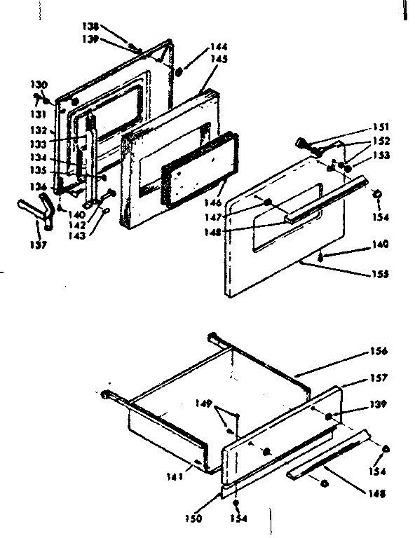 DOOR AND DRAWER