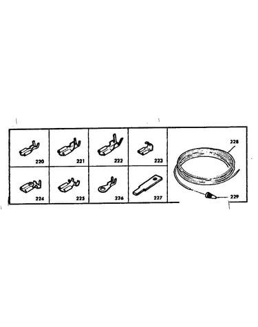 Wiring and wiring terminals