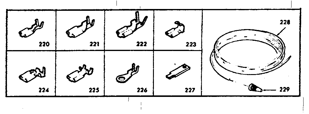 WIRING AND WIRING TERMINALS